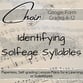 Identifying Solfege Syllables Digital File Digital Resources cover